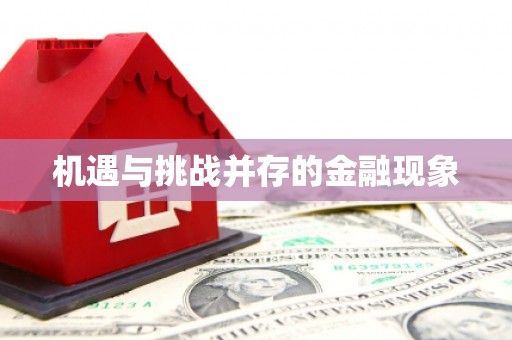 广灵机遇与挑战并存的金融现象